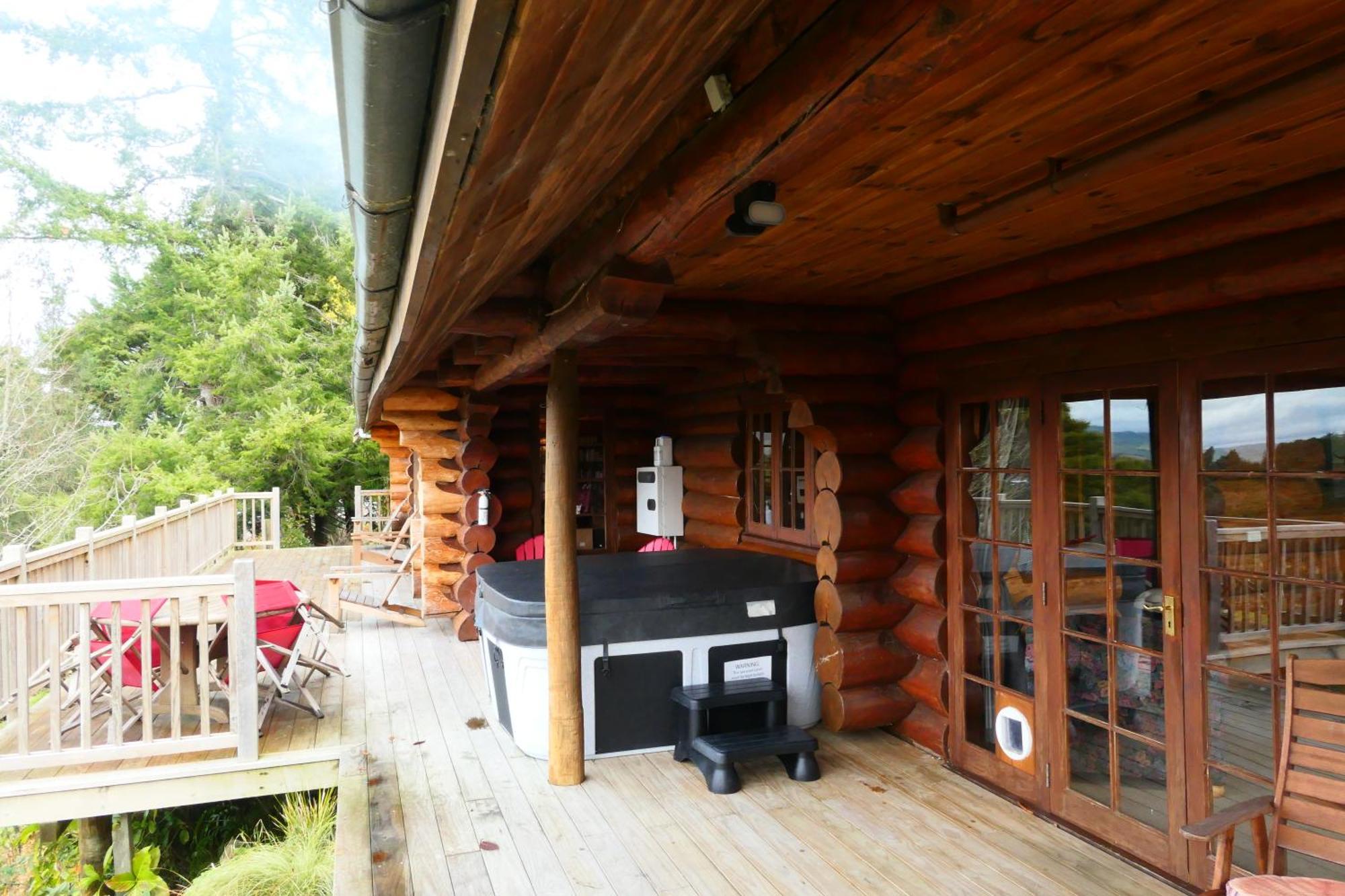 Ruapehu Log Lodge Raetihi エクステリア 写真