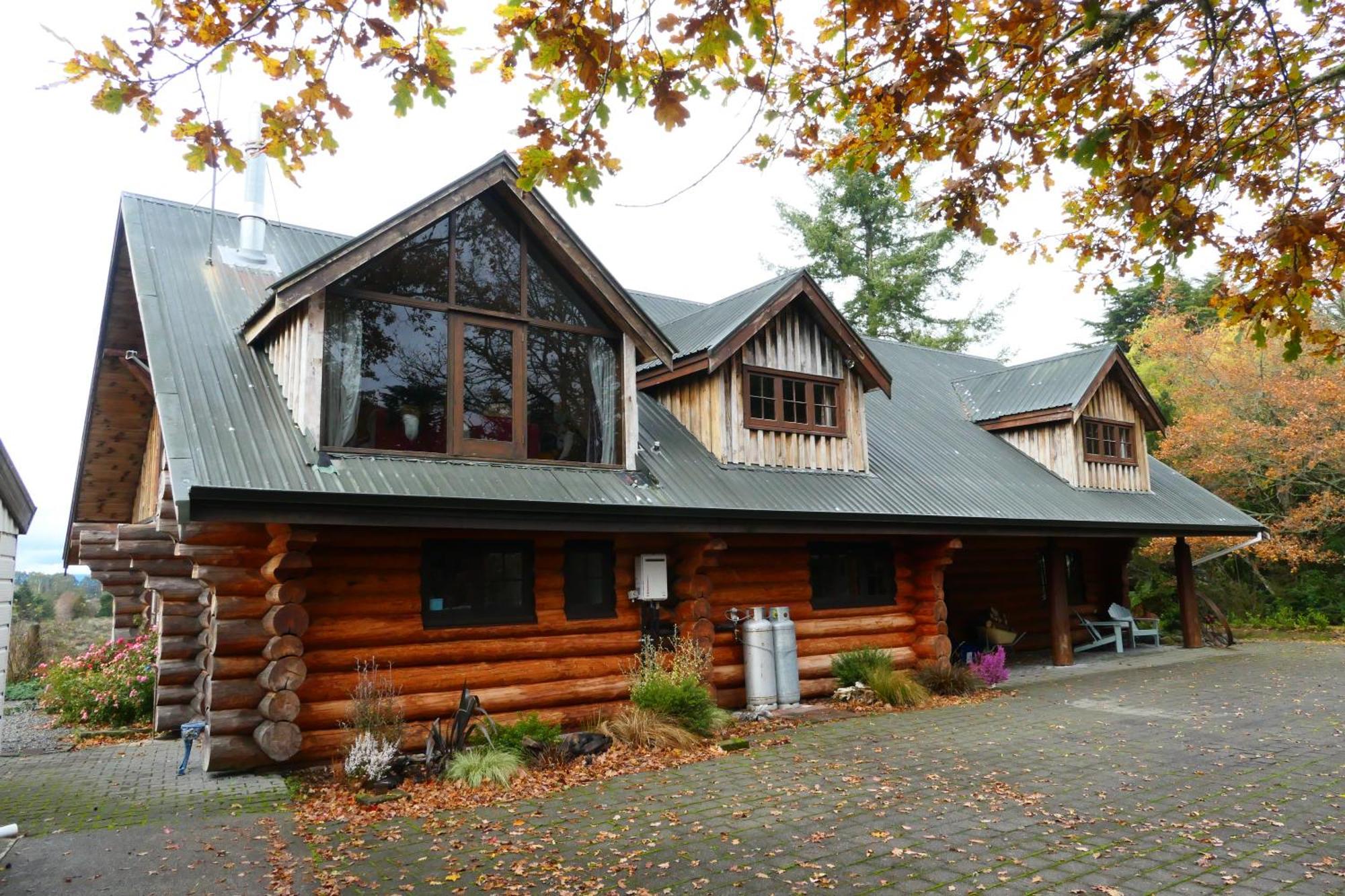 Ruapehu Log Lodge Raetihi エクステリア 写真